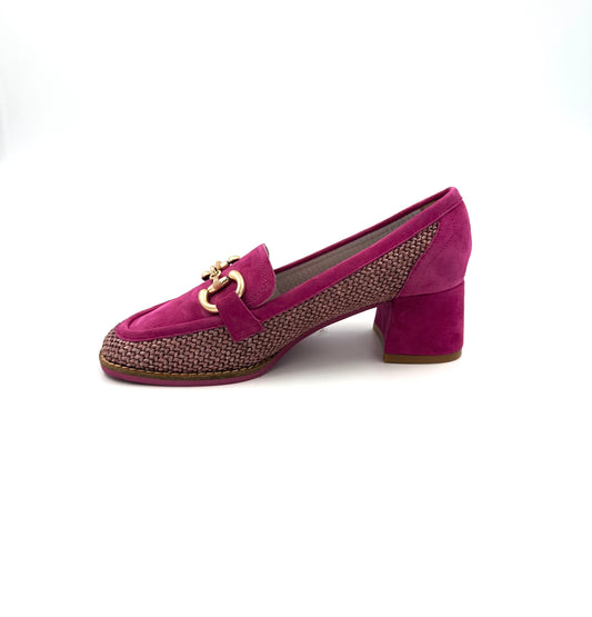 DISPONIBLE EN LIGNE SEULEMENT - TYCHE - SOULIERS À TALON - SUMMER - FUSHIA