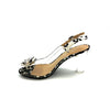 DISPONIBLE EN LIGNE SEULEMENT - J.RENEÉ - ADORACION - SOULIERS À TALONS - CLEAR/ WHITE/ BLACK