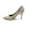 DISPONIBLE EN LIGNE SEULEMENT - J.RENEÉ - PHOEBIE - SOULIERS À TALON - TAUPE PATENT