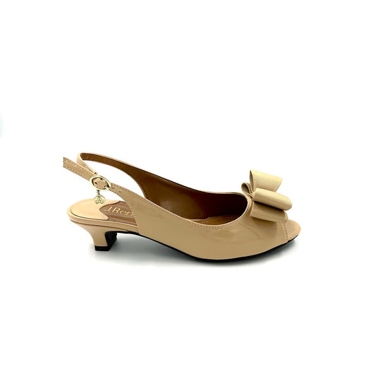 DISPONIBLE EN LIGNE SEULEMENT - J.RENEÉ - LANDAN - SOULIERS À TALONS - NUDE PATENT