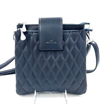 MANNOCHIO - SAC À MAIN - 86399-9 - BLEU MARINE