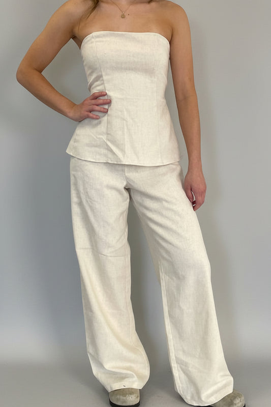 DISPONIBLE EN LIGNE SEULEMENT Combinaisons Femme Beige Le Lis SM3389