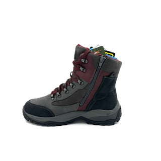 DISPONIBLE EN LIGNE SEULEMENT - NAVATEX - BOTTES - 2137506OC - #50 - GRIS FONCÉ / BORDEAUX / NOIR