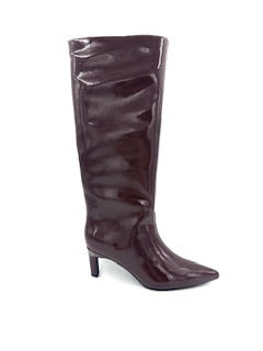 DISPONIBLE EN LIGNE SEULEMENT-STEVE MADDEN - BOTTE TALON - CAIMAN  (#152) - BURGUNDY