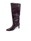 DISPONIBLE EN LIGNE SEULEMENT-STEVE MADDEN - BOTTE TALON - CAIMAN  (#152) - BURGUNDY