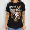 T-Shirt Rock & Roll HRT & LUV FV08 Noir