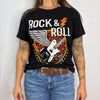 T-Shirt Rock & Roll HRT & LUV FV08 Noir