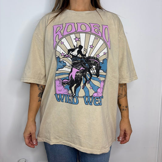 T-Shirt Rodéo HRT & LUV FV07 Beige