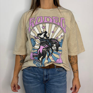 T-Shirt Rodéo HRT & LUV FV07 Beige