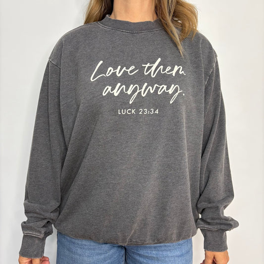 Crew Neck Hrt & Luv GROW LOVE #FV29