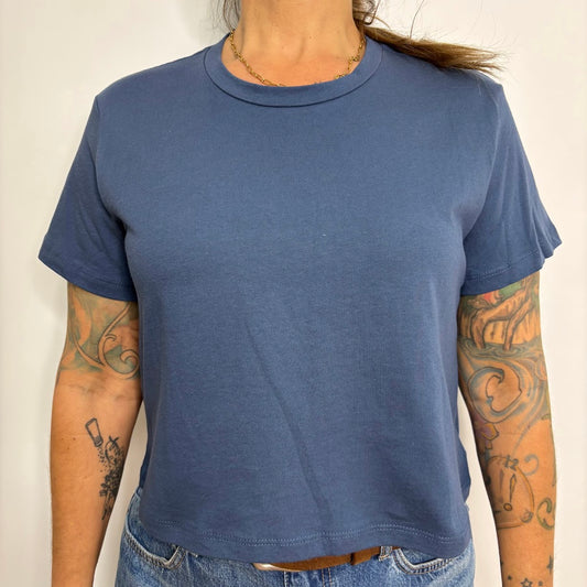Disponible en ligne seulement T-Shirt Ample court - FV65 - Zutter - Navy