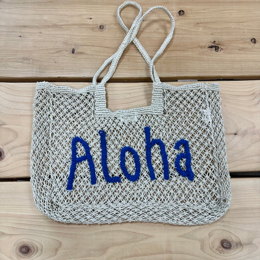 DISPONIBLE EN LIGNE SEULEMENT - COLAB - SAC EN JUTE - #7439A - NATUREL ALOHA