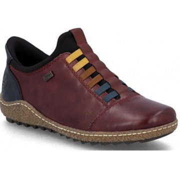 RIEKER - SOULIERS - L7562-35 (#158) - ROUGE