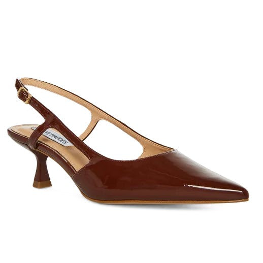 DISPONIBLE EN LIGNE SEULEMENT - STEVE MADDEN - LEGACI BRUN VERNIS (#130)