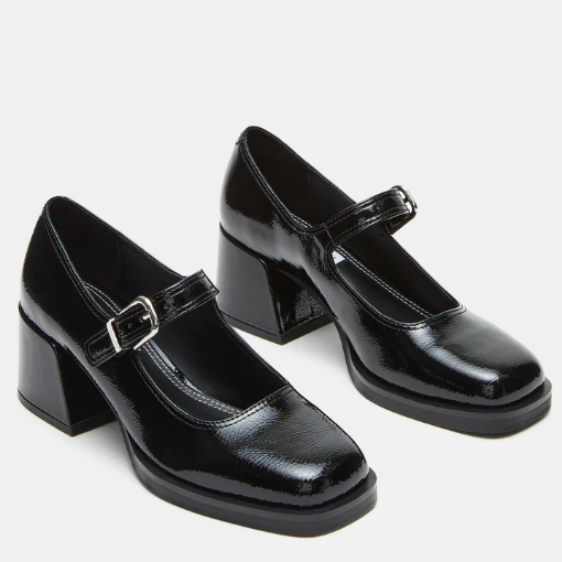 STEVE MADDEN - CHAUSSURE - LISBON (#151) - NOIR PATENT