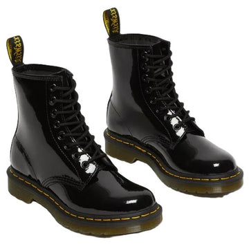 DR MARTENS - BOTTE - CUIR VERNIS - 1460 - R11821011 (#170) - NOIR