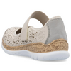 Souliers Femme Blanc Rieker N4299-60 (#182)