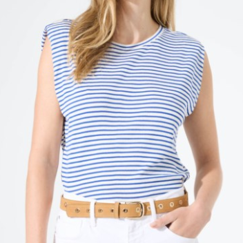 T-shirt Femme Rayée Garcia O260003-5441