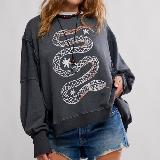 Chandail - Femme - Camden Serpent - Free People -OB1827872-0998