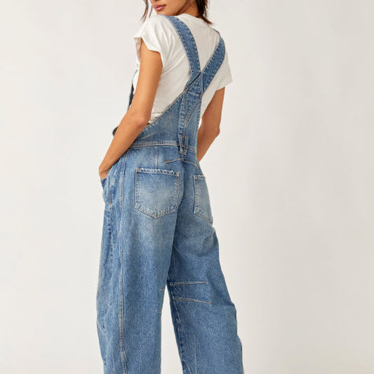 FREE PEOPLE – SALOPETTE - GOOD LUCK BARREL – OB1892030-5413