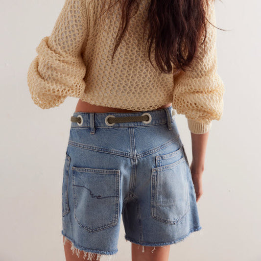 FREE PEOPLE – MOXIE SHORTS – OB2061340-5413 – TRUEST BLUE