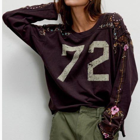 FREE PEOPLE – LILITH TEE – OB2090108-2200