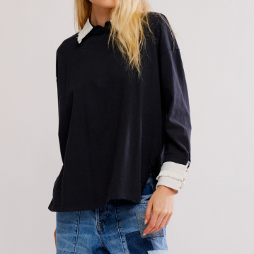 Chandail Femme Noir Free People OB2099134-0010