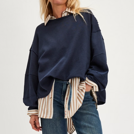 Chandail Femme Eclipse Navy Free People OB2128723-5806