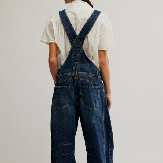 FREE PEOPLE – GOOD LUCK OVERALL – OB2128748-4452 – DEEP END