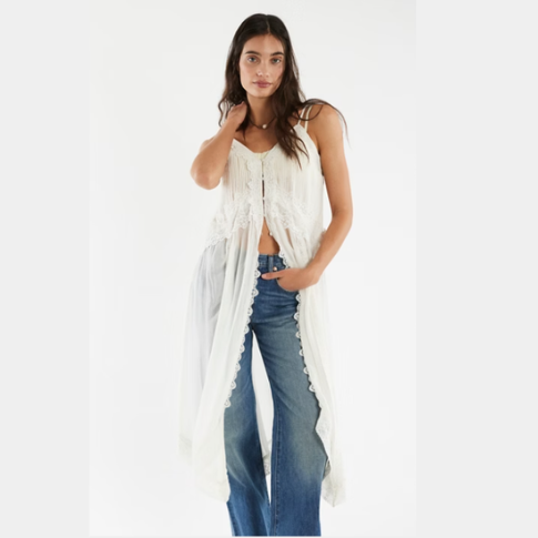 Blouse Femme Blanc Free People OB2234967-1103