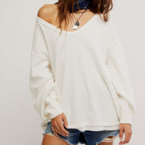 FREE PEOPLE – COAST 2 COAST THEMAL – OB2291586-1103 - IVORY