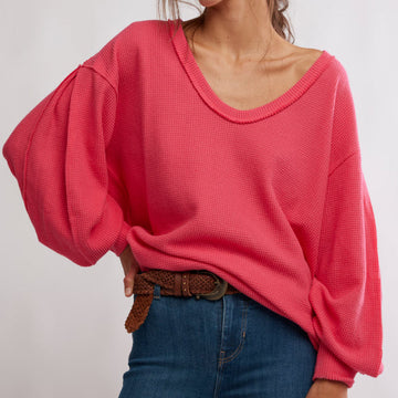 FREE PEOPLE – COAST 2 COAST THERMAL – OB2291586-6203 - ROSE