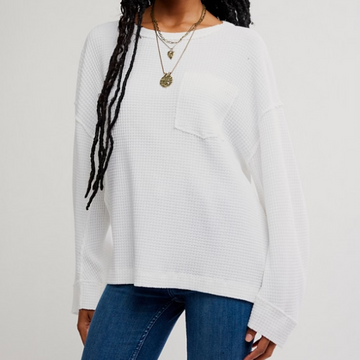 Chandail Femme Blanc Free People OB2413239-1103