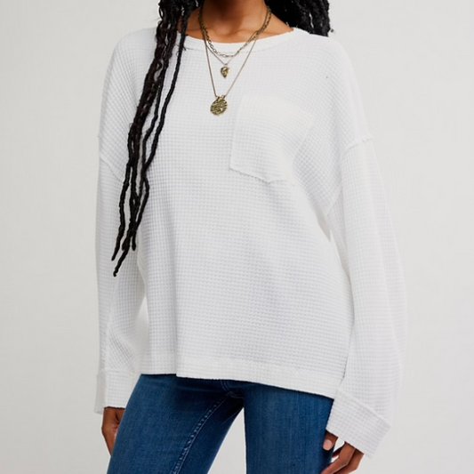 Chandail Femme Blanc Free People OB2413239-1103