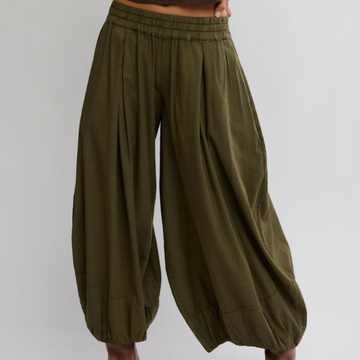 Pantalon Femme Vert Free People OB2428302-3331