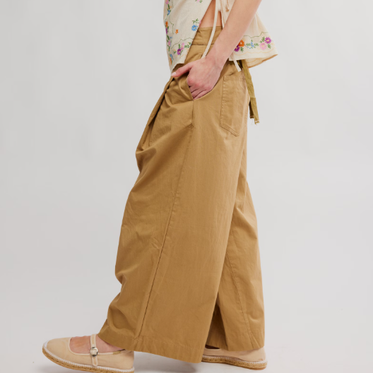 Pantalon Femme Beige Free People OB2441104-1020