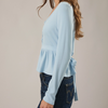 DISPONIBLE EN LIGNE SEULEMENT Chandail Femme Bleu Le Lis PT7054