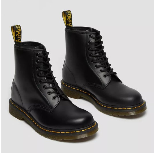 DR MARTENS - BOTTE - 1460 - CUIR SMOOTH - R11822006 (105B) - NOIR