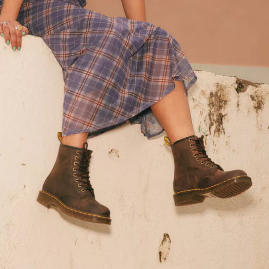 BOTTE - CRAZY HORSE - 1460 - DR MARTENS - R11822203 (#195) - BRUN