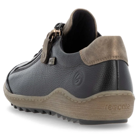 Souliers Femme Noir et Brun Remonte R1402-08 (#82)