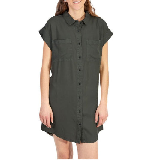Robe Femme Vert Silver Jeans Sls266475