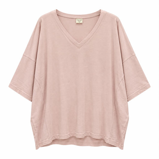 T-Shirt BANDITAS Ridge Vieux Rose Anticons