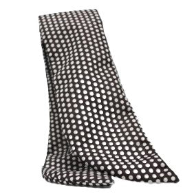 ZAC - FOULARD POUR SAC A MAIN - SCARF-14 NOIR ET BLANC