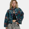 Veste Femme Bleu Pol Clothing Smqp3
