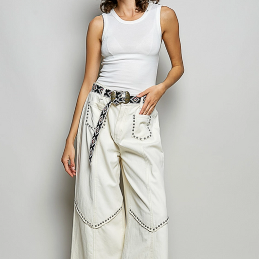 Camisole Femme Blanc 2848-OFFWHITE