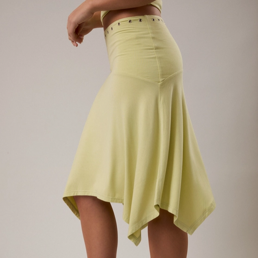 DISPONIBLE EN LIGNE SEULEMENT Jupe Femme Vert Le Lis SS3409