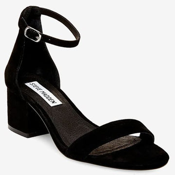 STEVE MADDEN - SANDALE A TALON - IRENEE (#119) - NOIR SUEDE