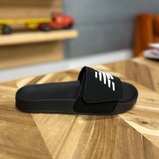 NEW BALANCE - SLIDE 200 AJUSTABLE - SUA200H3-BLKWHT (#399)