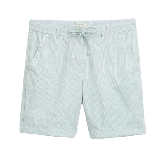 TOM TAILOR - BERMUDAS RAYÉ - 1046496-38037