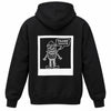 TAVERNSHACK - HOODIE NOIR - CORNICHON - TVK23 - PRINT BLANC